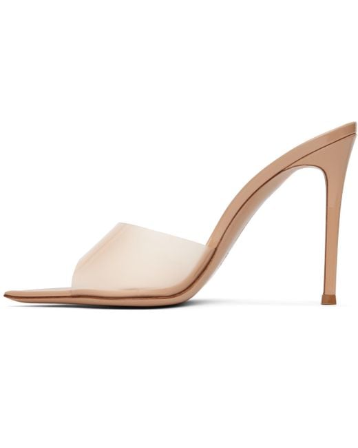 Gianvito Rossi Black Elle 105 Mules