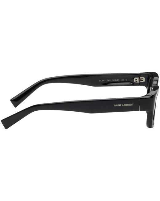 Saint Laurent Black Sl 642 Sunglasses for men