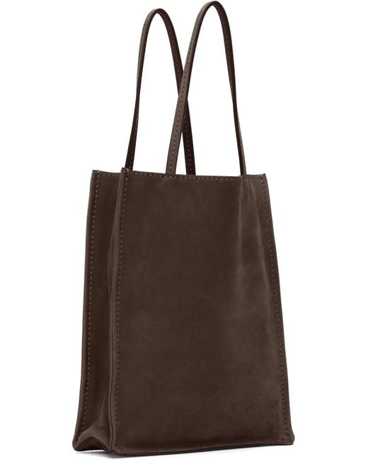 The Row Brown Small To Go Tote