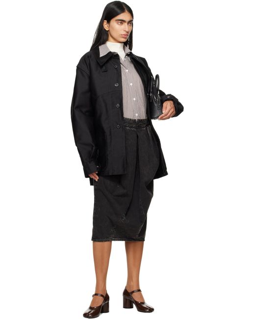 Maison Margiela コットン チョアジャケット Black