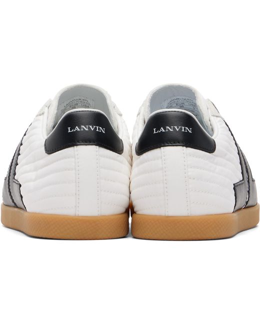 Lanvin White Glen 2.0 Sneakers