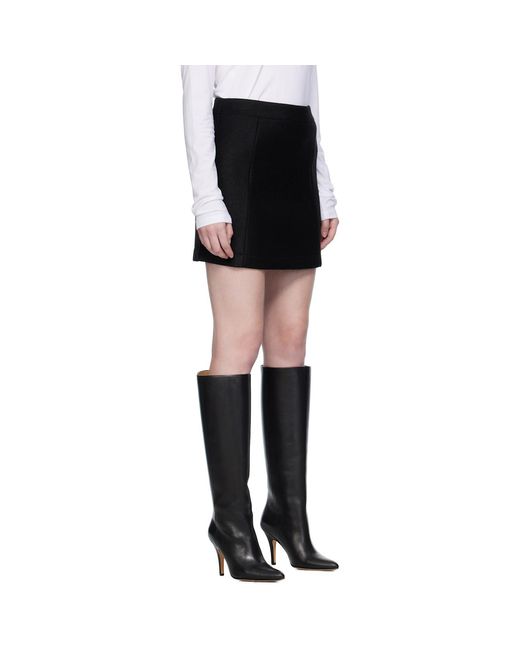 A.P.C. Black Julie Miniskirt