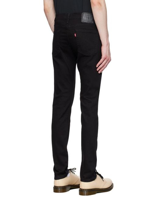 Levi's Black 510 Skinny Jeans for men