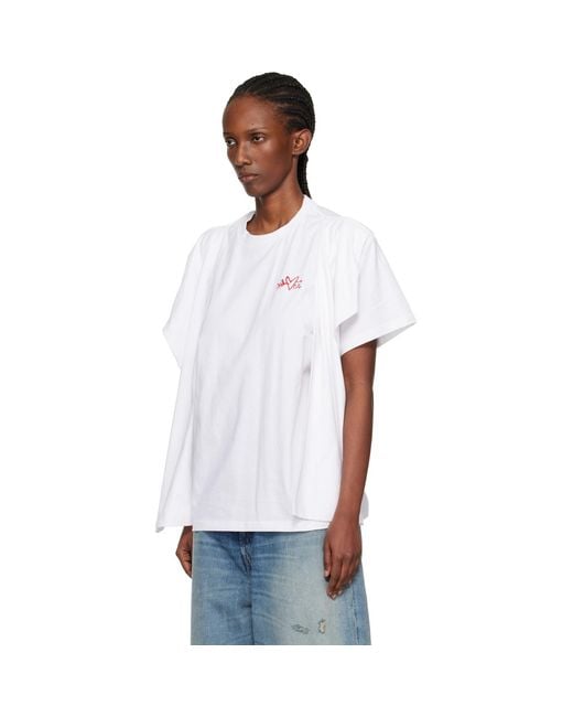 Charles Jeffrey White Hold Me T-Shirt