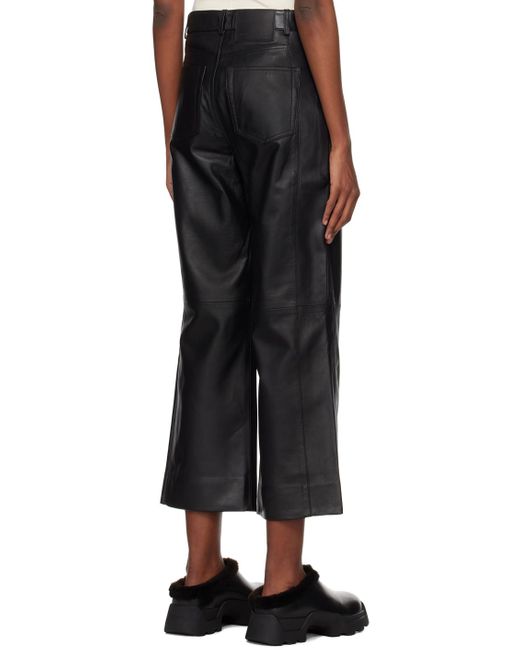 Proenza Schouler Black Label Leather Pants
