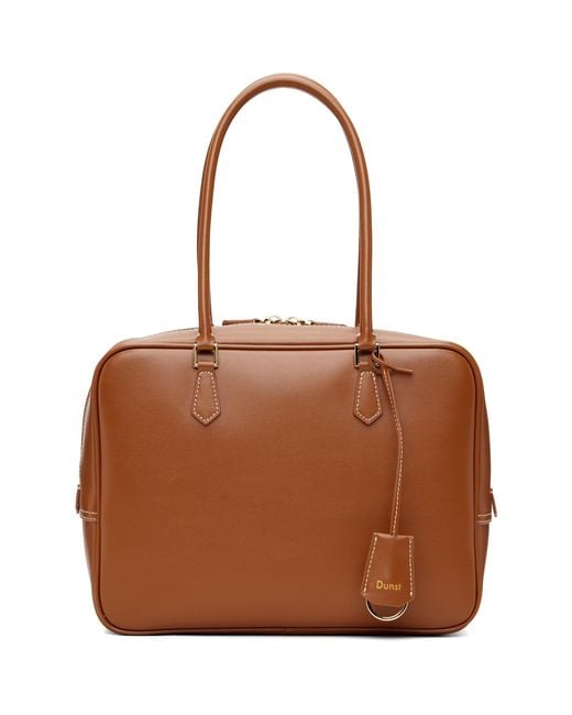 DUNST Brown Classic 28 Leather Bag