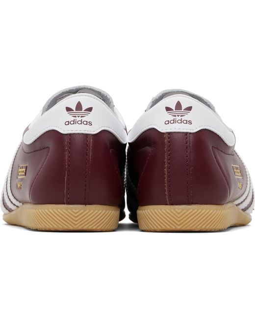 Adidas Originals Black Burgundy Paris Sneakers for men