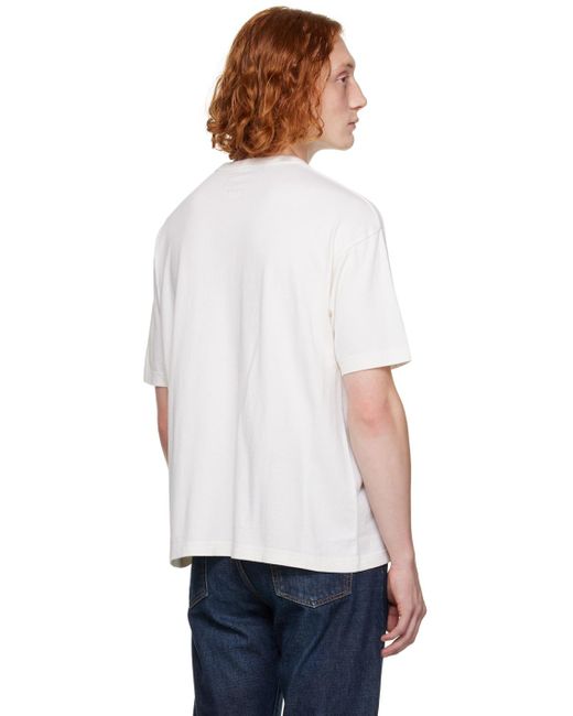 Visvim White Off- Ultimate Jumbo T-shirt for men