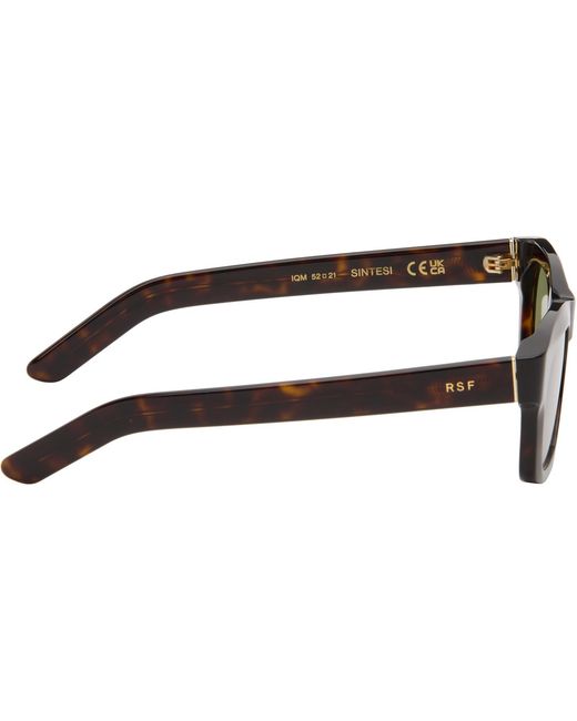 Retrosuperfuture Black Sintesi Sunglasses for men