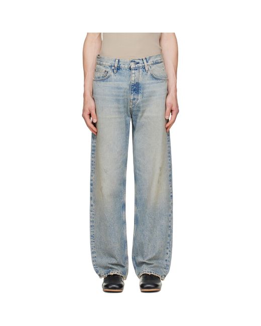 sunflower Blue Loose Jeans for men