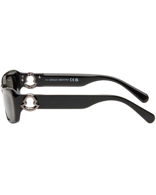 Moncler Black Minuit Sunglasses for men