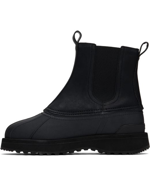 Suicoke Black Algo-trwpab Chelsea Boots for men