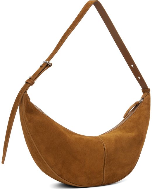 Sac Souple Brun En Suède À Bandoulière Réglable Proenza Schouler en coloris Brown