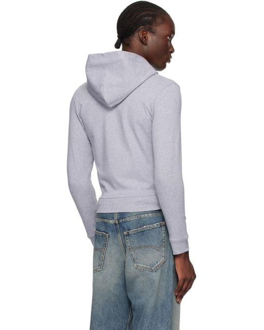Balenciaga Slim Fit Hoodie in Black for Men Lyst UK