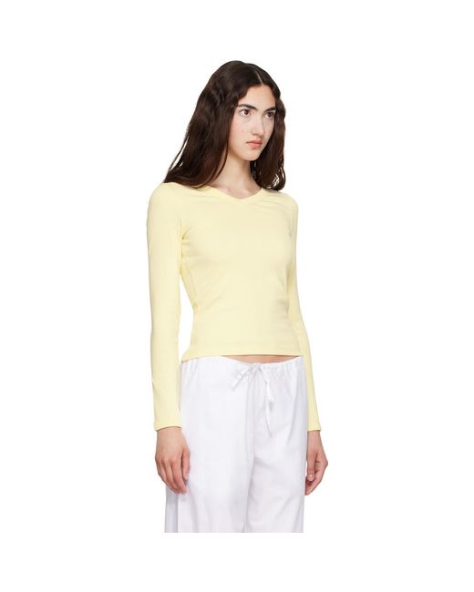 Flore Flore Yellow Jill Longsleeve T-Shirt