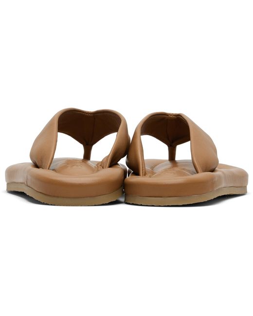 By Far Black Tan Dasha 2.0 Flip-Flops