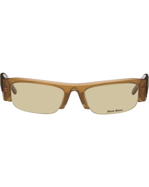 Miu Miu Natural Vedette Sunglasses