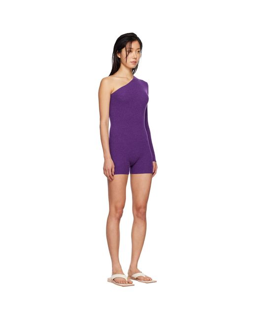 Lisa Yang Purple Aiya Jumpsuit