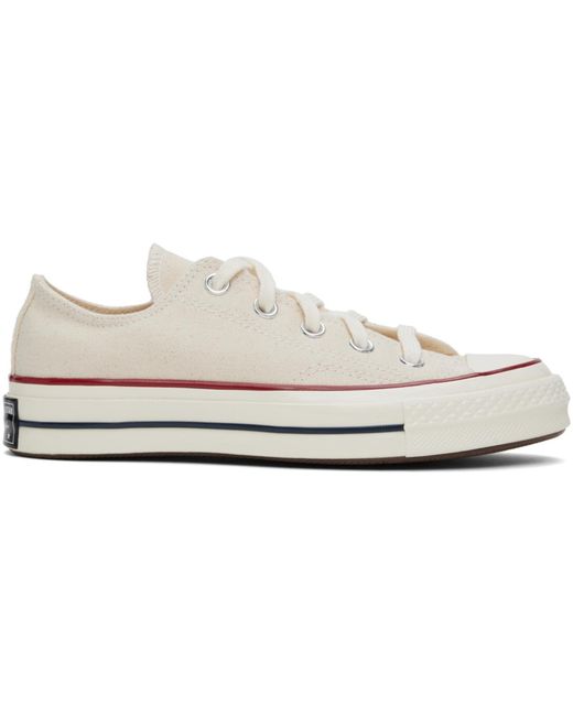 Converse Black Off- Chuck 70 Low Top Sneakers