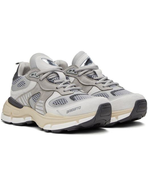 Axel Arigato Gray Ghost Runner Sneakers in Black Lyst
