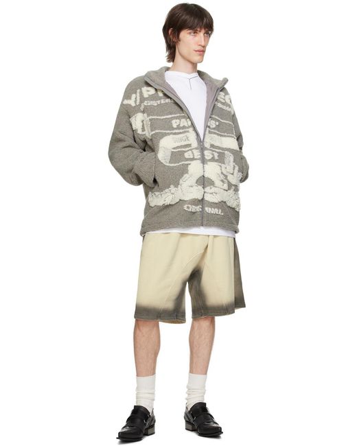 T-shirt blanc à col en v Y. Project pour homme en coloris White