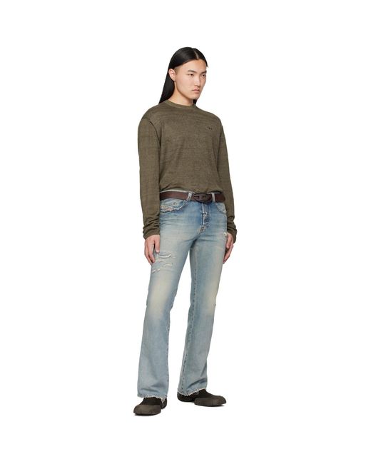 DIESEL Black D-Mathieu Suede Chelsea Boots for men