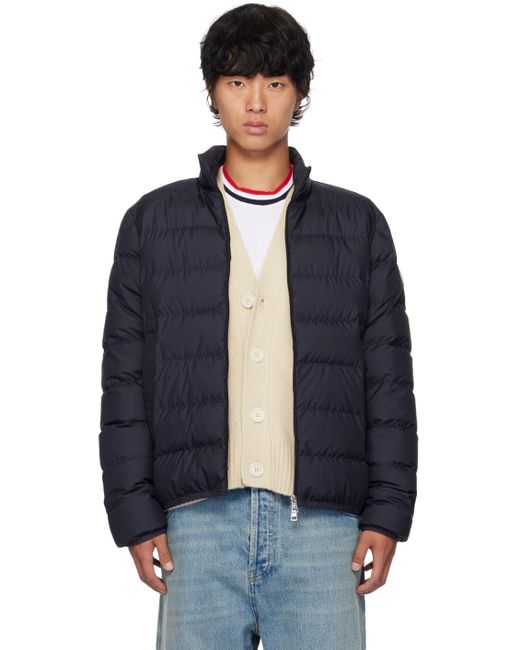 Moncler Blue Baudinet Down Jacket for men