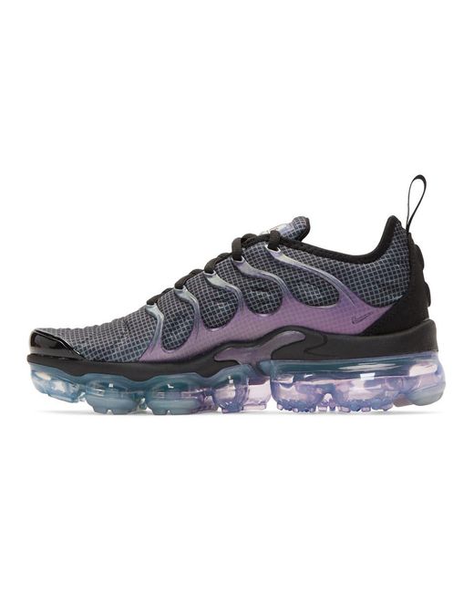 Nike Rubber Black And Purple Air Vapormax Plus Sneakers - Lyst