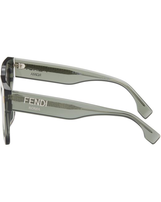 Fendi Black Roma Sunglasses for men