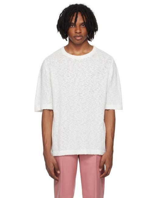 Séfr White Tolomo T-Shirt for men
