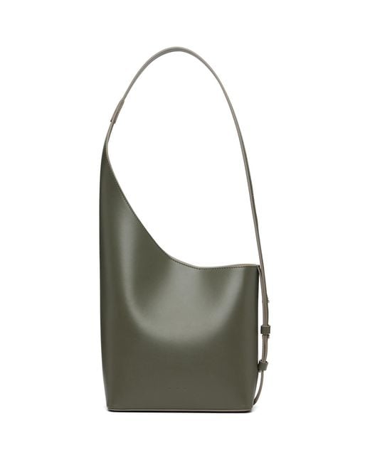 Aesther Ekme Gray Demi Lune Bag