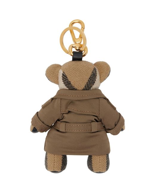 Burberry Multicolor Thomas Bear Charm Keychain