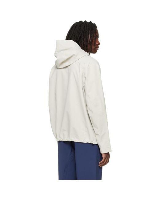 Veilance White Quartic Jacket for men