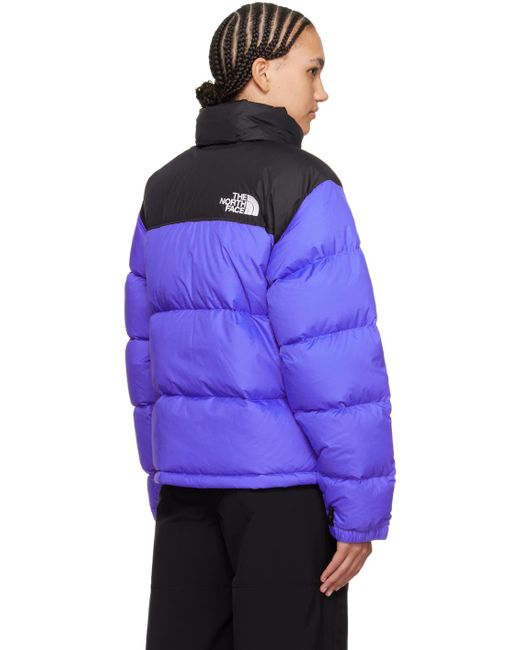 The North Face Blue & Black 1996 Retro Nuptse Down Jacket