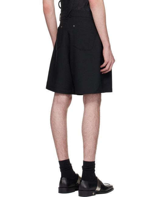 Jupe-short qalbi noire GmbH pour homme en coloris Black