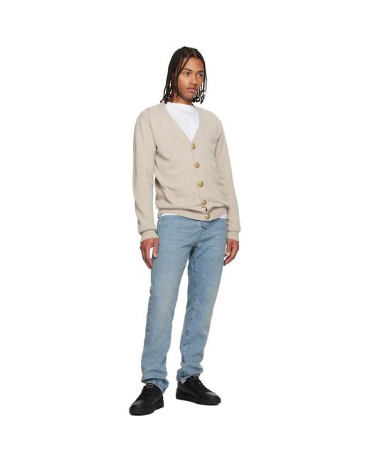 Balmain White Small Stamp Printed T-Shirt for men