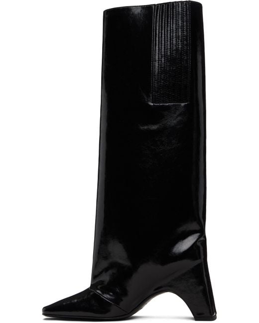 Coperni Black Cactus Bridge Tall Boots