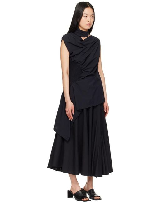 ワンピース ISSEY MIYAKE SS24 'Eye of the bean' dress (IM46FH538 15) Issey Miyake Black Eye Of The Bean Minidress | Lyst Canada