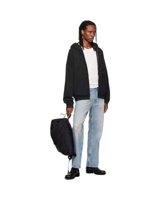 ALEXANDER DIGENOVA Black Day Backpack for men