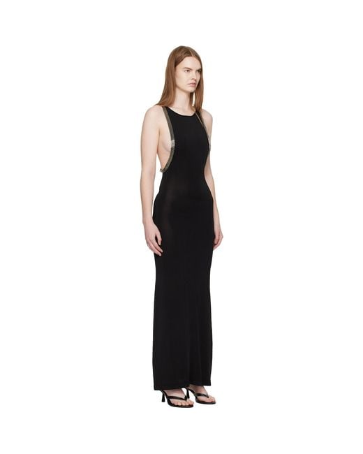AYA MUSE Black Luz Maxi Dress