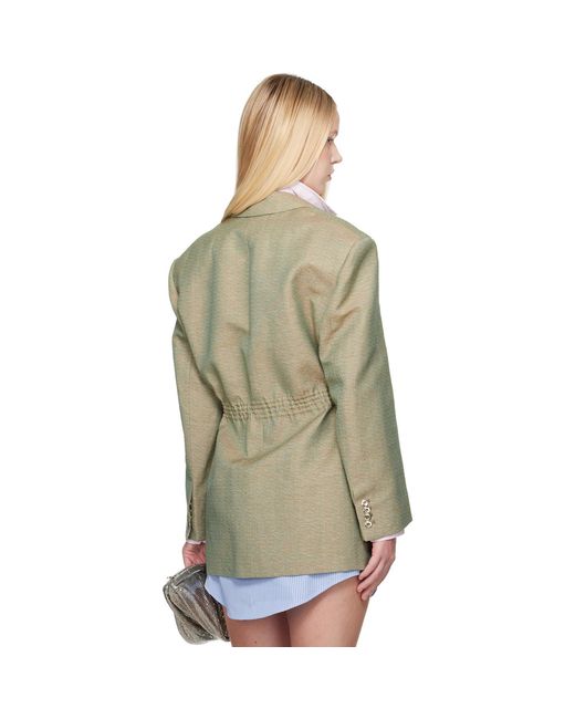 Rabanne Multicolor Mottled Wool Blazer