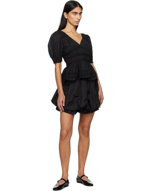 Sea Black Belen Miniskirt