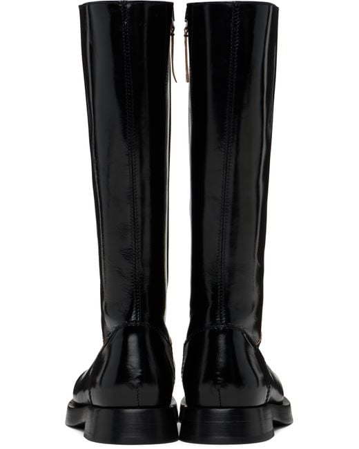 Miista Black Dreda Tall Boots