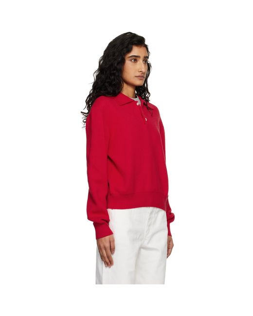 DUNST Cashmere Collared Sweater Polo