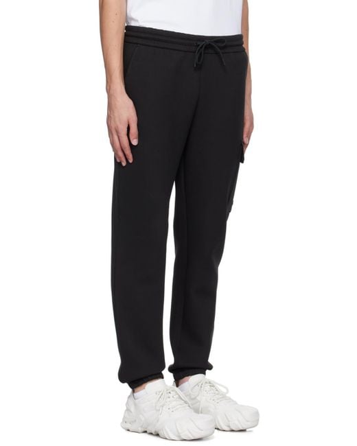 Mackage Black Marvin-R Sweatpants for men