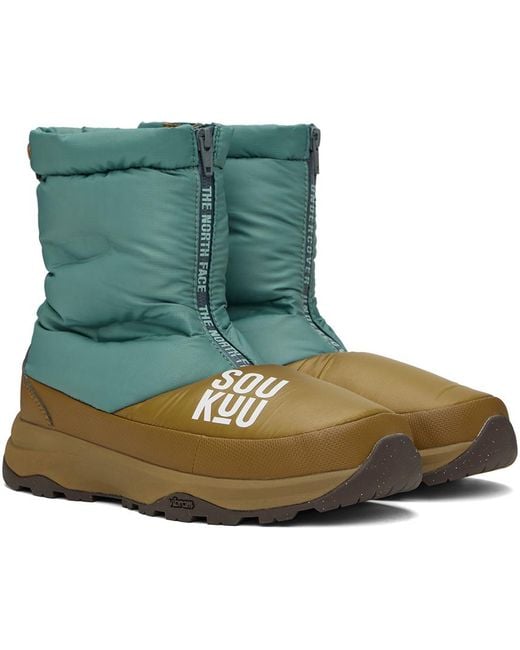 Undercover Green The North Face Edition Soukuu Nuptse Boots
