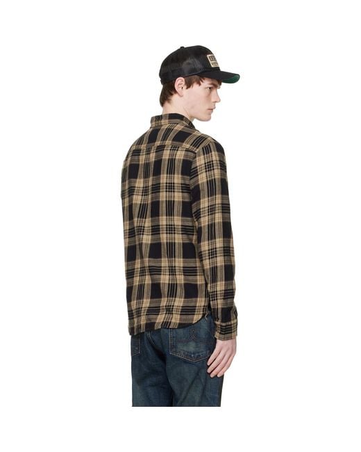 RRL Black Greyson Shirt for men