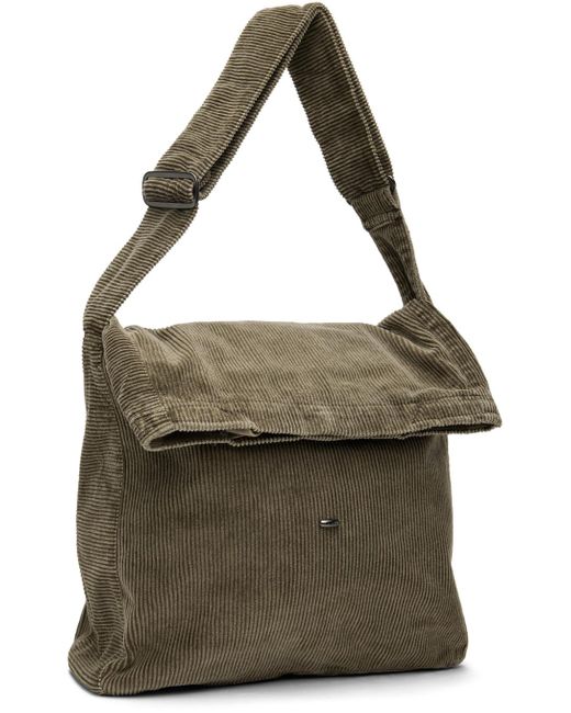 Our Legacy Green Brown Sling Bag