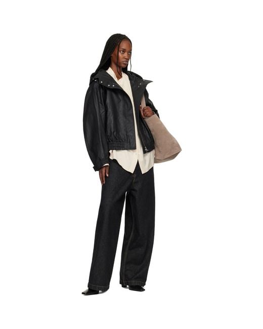 Studio Nicholson Black Cabot Jacket