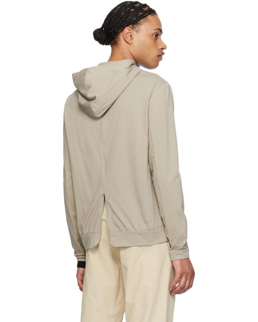 Post Archive Faction PAF Multicolor Taupe 6.0 Right Hoodie for men